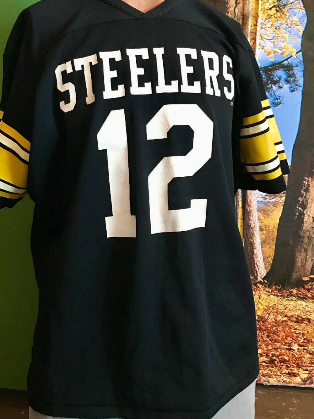 vintage 80s RAWLINGS NFL Terry Bradshaw practice jersey